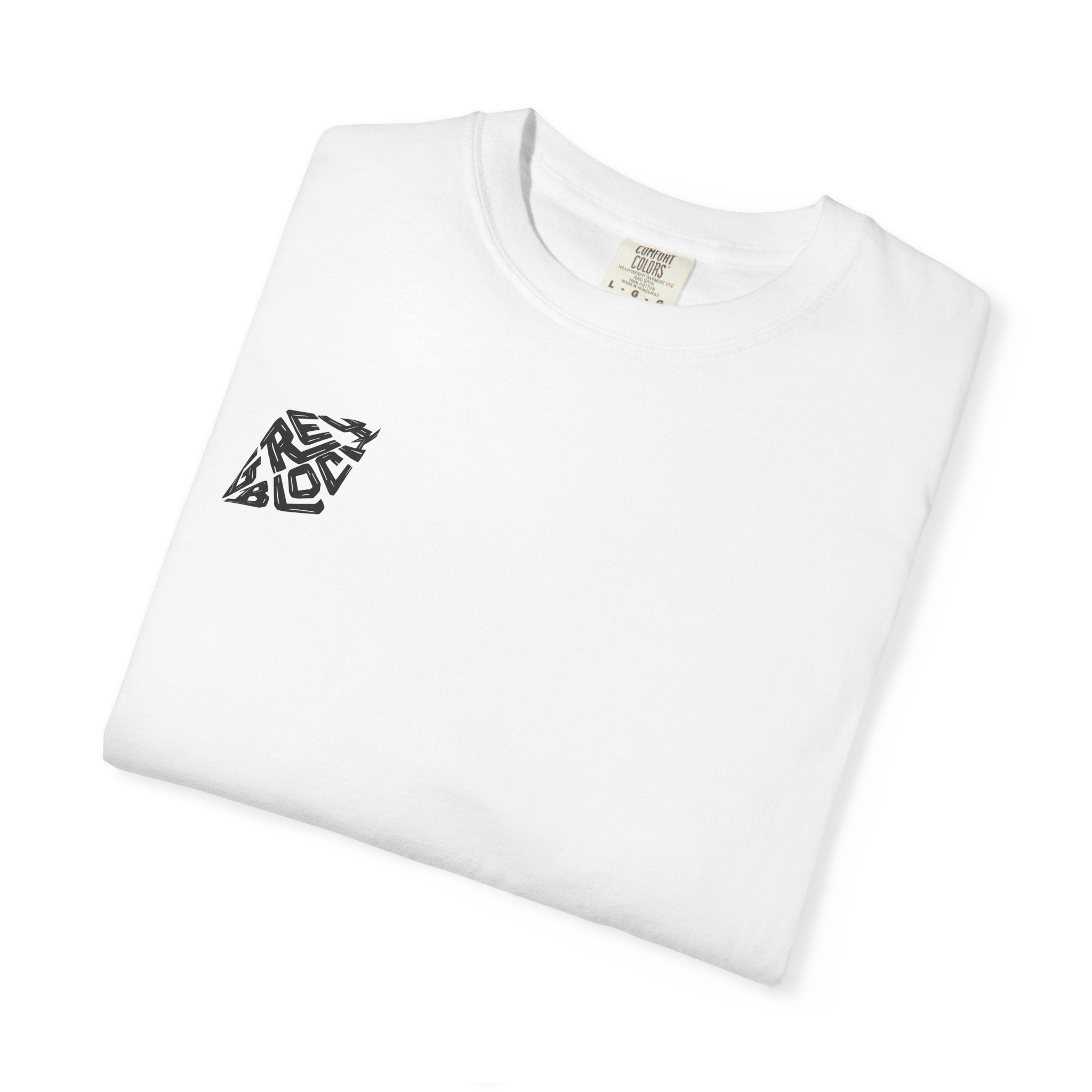 Grey Block Retro Logo T-Shirt