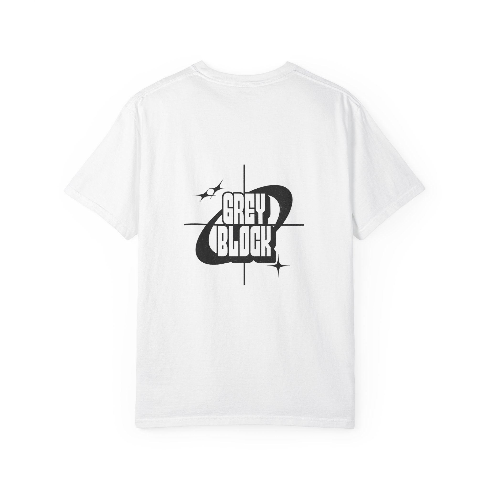 Grey Block Retro Logo T-Shirt