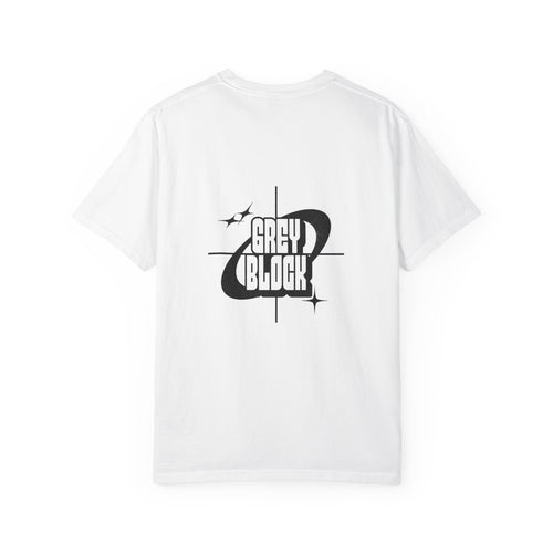 Grey Block Retro Logo T-Shirt